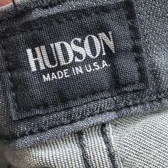 Hudson • Studded Luna Crop Super Skinny Jeans - Picture 6 of 9